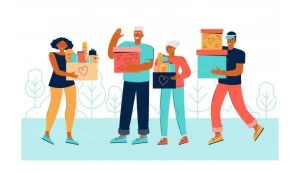 کمک غیرنقدی نیازمندان